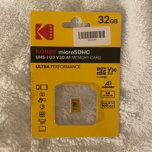 Kodak microSDHC memory card 32GB Brand new